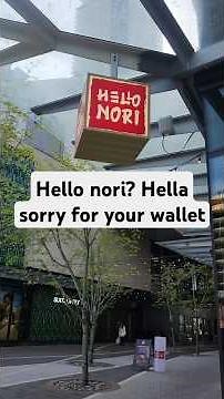 Is Hello nori worth it? #Canada #foodie #foodreview #diy #japanesefood #costofliving