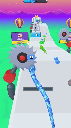 snake run 3d part 14 #gaming #shorts #viral #short #funnyreels