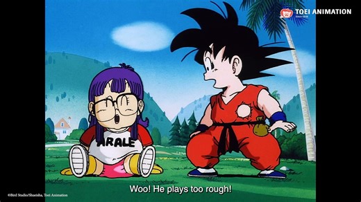 How did she survive that?! The 3rd Dragon Ball feature film, Dragon Ball: Mystical Adventure, was released 36 years ago today! Share this post if you remember this film! 💥 🐉 #DragonBall #KidGoku #DragonBallMovies #AraleNorimaki | Toei Animation