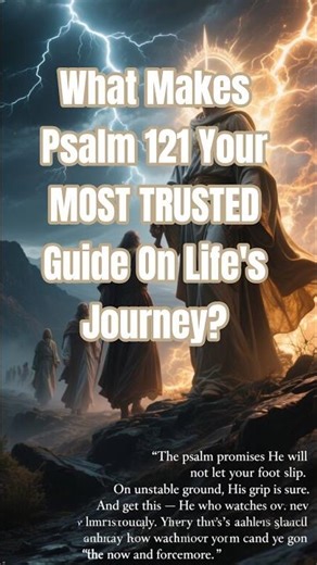 What Makes Psalm 121 Your MOST TRUSTED Guide On Life's Journey?