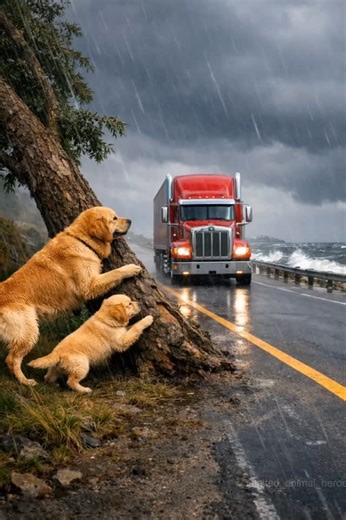 United Animal Heroes on Instagram: "Golden Retrievers Save The Driver, But The Puppy Falls Into the Sea Youtube: @united_animal_heroes Tiktok: @united_animal_heroes Reels: @united_animal_heroes #dogs #rescue #aishorts #animalrescuers #fyp"