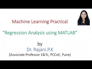 Exp A Regression Analysis using MATLAB