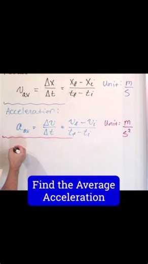 3K views · 21 reactions | Learn Algebra, Calculus, Physics, Chemistry & Engineering at: MathAndScience.com Practice with Average Acceleration | Mathandscience.com | Facebook