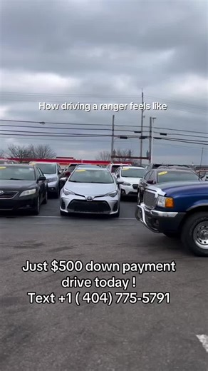Only $500 down payment required — drive off today with no credit check. Fast approval and easy process.#truck #usedcar #usedcarsforsale #cartiktok #honda