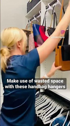 Handbag Organization: Smart Ways to Store & Save Space! #handbags #handbag