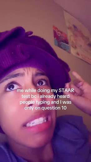 Student Stressed During STAAR Test - Question 10 Woes