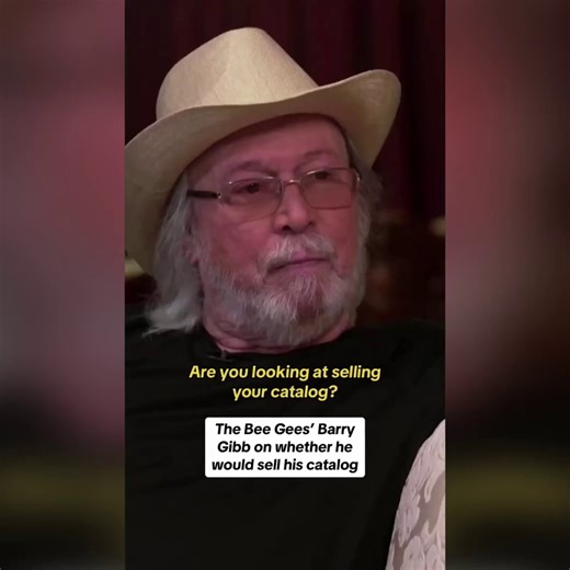 The Bee Gees’ Barry Gibb says he’s “thinking about” selling his catalog: “I don’t want my kids to have that burden...It doesn’t matter whether someone owns your songs or not, they’re always your songs.” https://cbsn.ws/3GRh5XJ | CBS Mornings