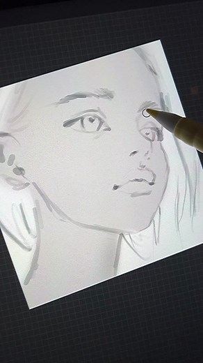 Procreate Drawing Process with Bluesssatan Brushes