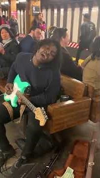 This Is A Mans World - New York Street performer | #JalibJohnson