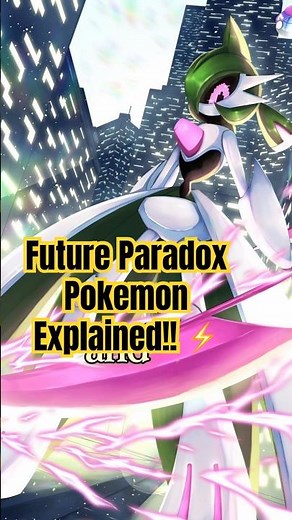 Future Paradox vs Normal Pokémon Forms ⚡️ The Truth About Future Paradox Forms 👀#pokemon #shorts