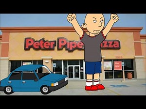 Classic Caillou Misbehaves at Peter Piper Pizza/Grounded