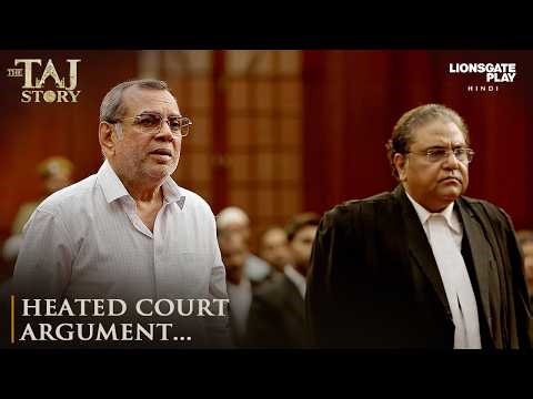 Heated Court Argument Scene | Paresh Rawal , Zakir Hussain | The Taj Story (2025) | New Movie Clip