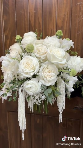 Dreamy White Bridal Bouquet Ideas