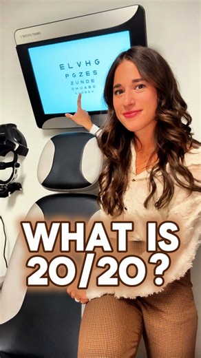 What does it actually mean to have 20/20 vision? 20/20 simply means you can see at 20 feet what a person with “normal” vision should see at 20 feet. So if you have 20/40 vision, it means you’d need to stand 20 feet away to see what someone with normal vision can see from 40 feet away. Visual clarity is just one piece of the puzzle. Eye health, focusing ability, depth perception, and contrast sensitivity all play a role too. | Spectacles of Great Neck