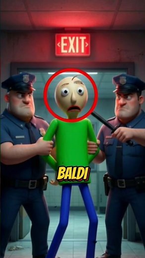 Why No One Can Arrest Baldi… 😨 #shorts