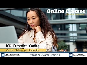 WCPSS Career Training Certificates - ICD-10 Medical Coding
