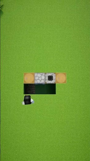 This Minecraft Starter House Is WAY Smaller Than You Think! #minecraft #minecraftshorts