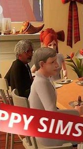 I Decorated The PERFECT Lucy Burb Thanksgiving 🍂 #sims2 #sims