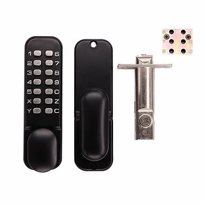 [Hot Item] Keyless Waterproof & Fireproof Mechanical Code Door Lock with No Power Supply