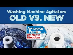 Washing Machine Agitators - New Vs. Old!!