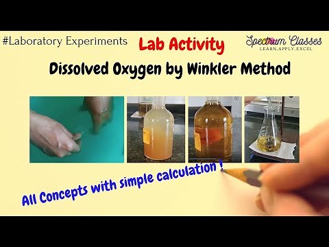 Determination of Dissolved Oxygen by Winkler's Method