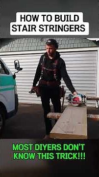 How To Build Stair Stringers Easily | DIY Framing & Carpentry Guide