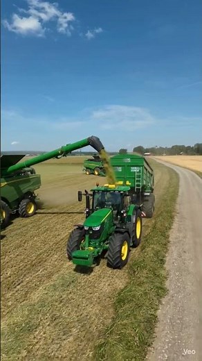 Harvesting & Threshing in One Machine | Amazing Modern Farming Technology #harvesting #threshing