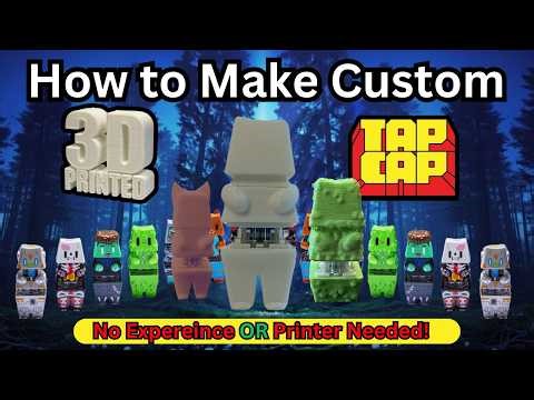 How To Make a Custom TapCap Fidget Figure - Keyboard Switch Clicker + ESC Key!