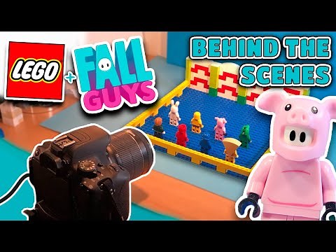 Making of LEGO Fall Guys Animation (Behind The Scenes)