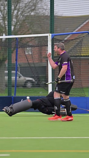 Incredible Field Hockey Save by a Goalie
