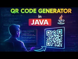 Create QR Code in Java | Java QR Code Generator Tutorial