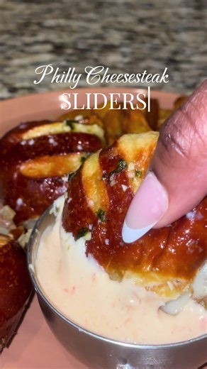 Delicious Philly Cheesesteak Sliders Recipe