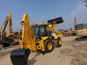 [Hot Item] Used Jcb 4cx Backhoe Loader Mini Wheel Loader Good Condition