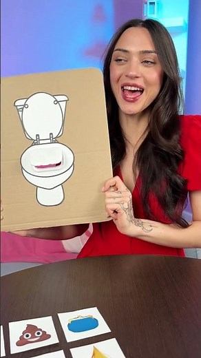 ✨ Easy DIY Toilet Rules Game for Kids #kidslearning #pretendplay