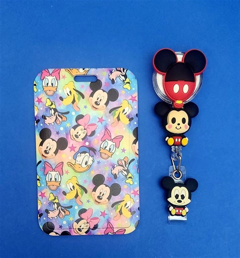 Mickey Mouse ID Lanyards - Etsy