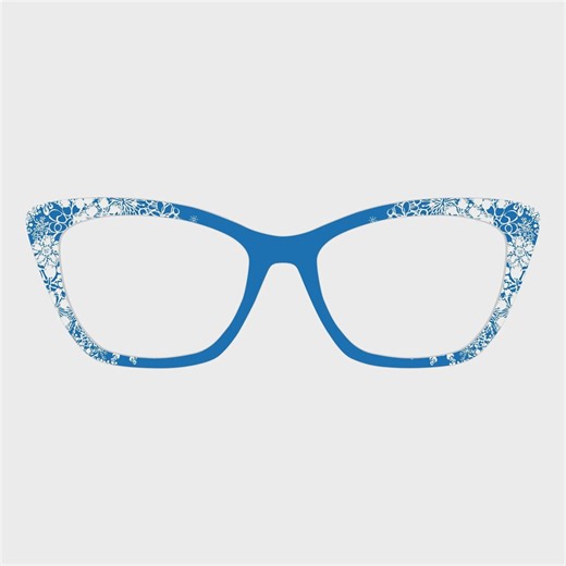 The Snowflake Winter Magnetic Glasses Toppers – Compatible With Pair Eyewear Frames - Etsy