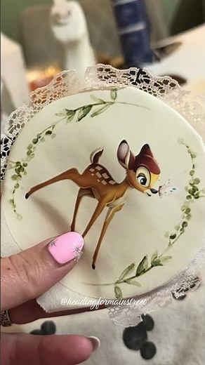 Making 3 pairs for Bambi ears ✨