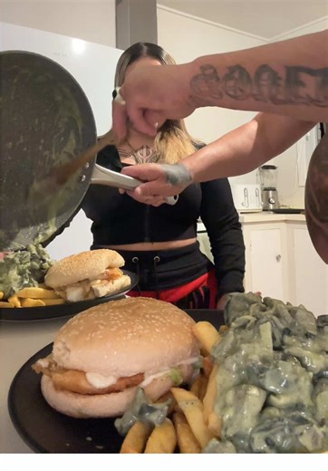 Delicious Paua on Chips and Fish Burger Recipe