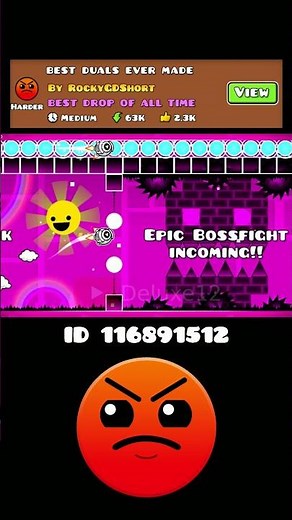 Most insane duals in Geometry Dash #geometrydash #gd