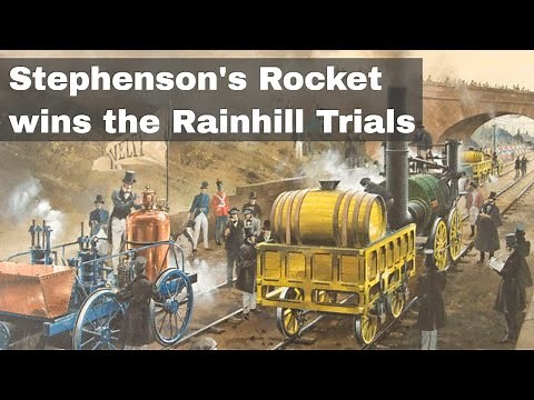 8th October 1829: Stephenson's Rocket wins Rainhill Trials for the Liverpool & Manchester Railway