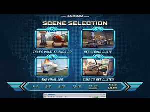 Planes 2013 DVD Menu Walkthrough