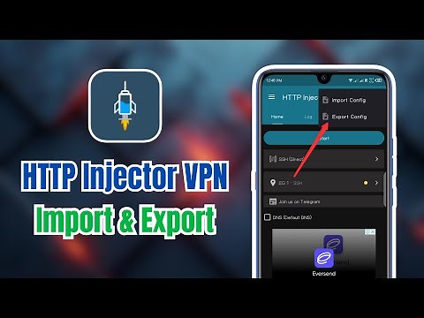 How to Import and Export EHI Config Files in HTTP Injector