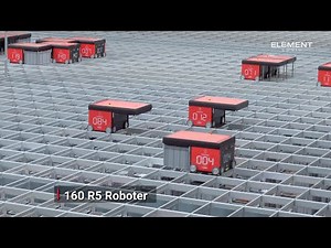 AutoStore-Anlage Element Logic, Fiege