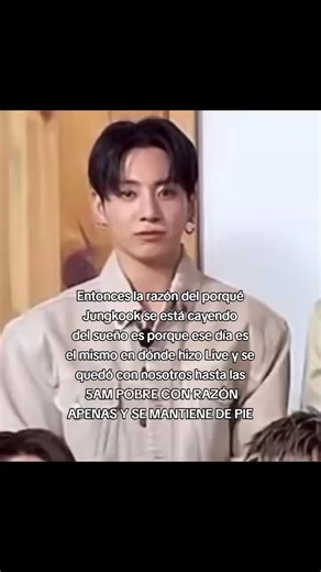 Jungkook was so sleepy because he went live that same day and stayed up late #jungkooklive #jungkook #bts_official_bighit #btslive #btsarmy