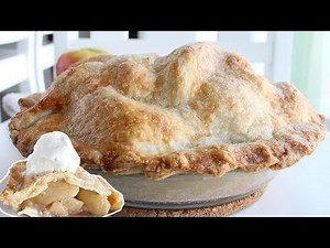 How to Make the BEST EVER APPLE PIE Recipe from Scratch Plus How to Make a Double Pie Crust Recipe