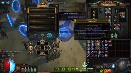 【流放之路】3.25铁手杯BEN欺诈力抽地雷第一天-异界发育2