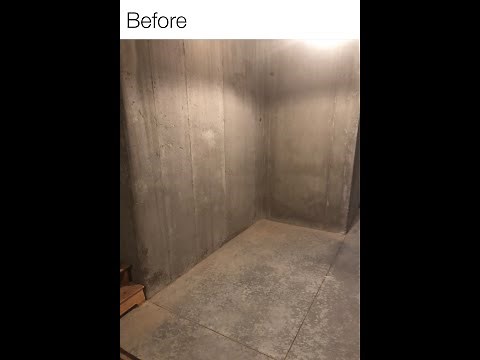 Basement Safe Room Time Lapse