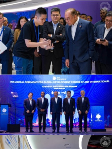 Kerajaan menyifatkan perasmian Pusat Pembangunan Global sebuah syarikat teknologi kewangan Fintech di Tun Razak Exchange (TRX) sebagai bukti keyakinan pelabur asing terhadap kestabilan politik serta dasar yang dilaksanakan kerajaan - Menteri Komunikasi yang juga jurucakap Kerajaan MADANI Datuk Fahmi Fadzil. #VideoBernama #BernamaNews @fahmi.fadzil @komunikasi_gov