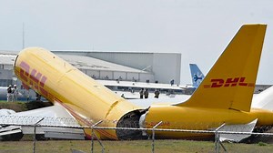 Video Shows DHL Cargo Plane Sliding Off Runway, Splitting In Half