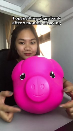 Opening My Piggy Bank After 7 Months of Saving